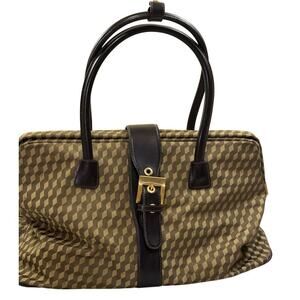 Adrienne Vittadini Weekender Duffel Bag, Brown/tan, utility, travel, vacation